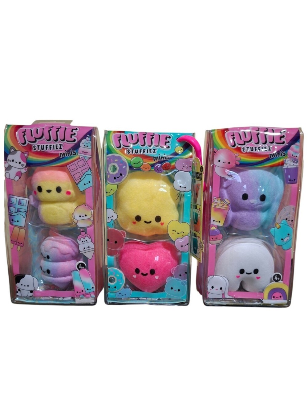 Fluffie Stuffiez Minis Lots Of 3. NWT